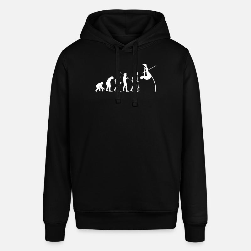 Stabhochspringer Leichtathleten Evolution - Stanley/Stella Unisex Hoodie SOUNDER - Schwarz