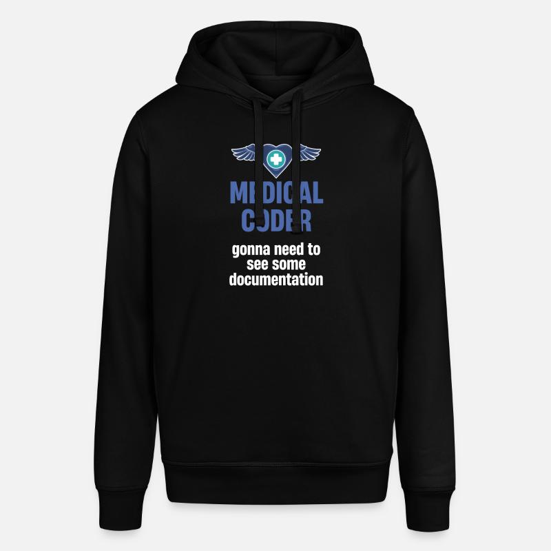 Medizinischer Programmierer Muss Sich Eine - Stanley/Stella Unisex Hoodie SOUNDER - Schwarz