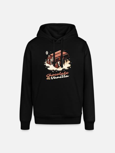 Chocolat et vanille - Sweat à capuche SOUNDER Stanley/Stella Unisexe - noir