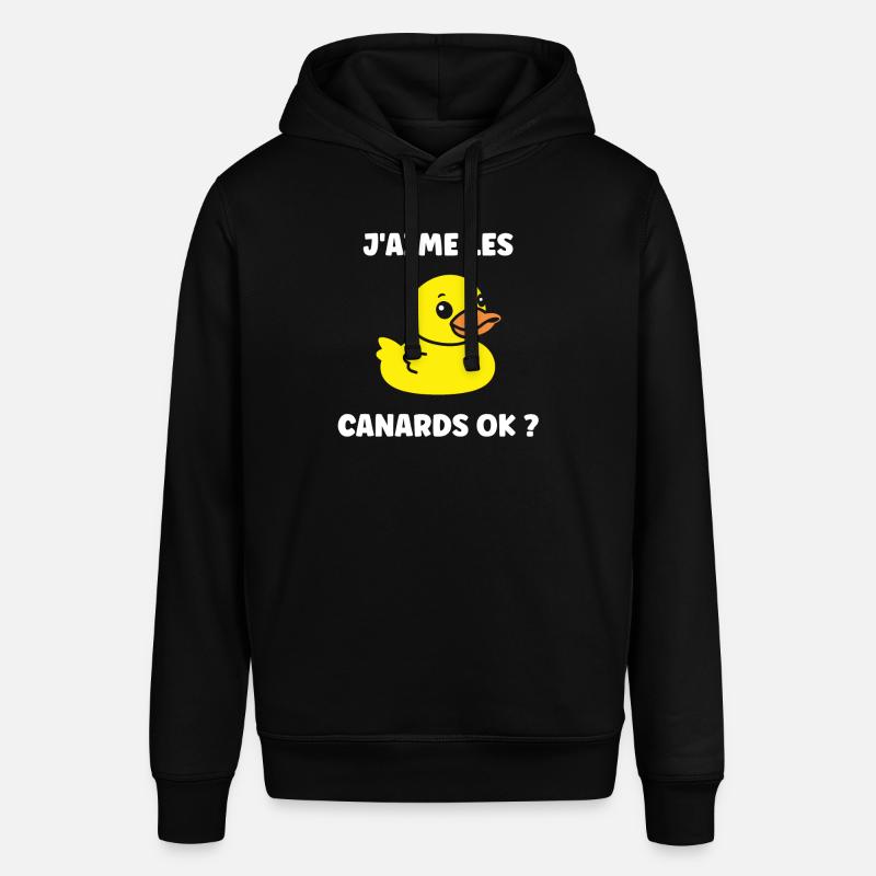 J'aime les canards - Sweat à capuche SOUNDER Stanley/Stella Unisexe - noir