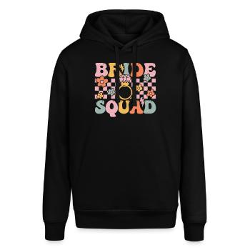 Groovy Brautparty Junggesellinnenabschied - Stanley/Stella Unisex Hoodie SOUNDER - Schwarz - Vorne - Alina (178cm) & Michal (187cm)