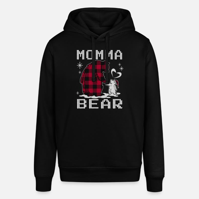 Maman ours - Sweat à capuche SOUNDER Stanley/Stella Unisexe - noir