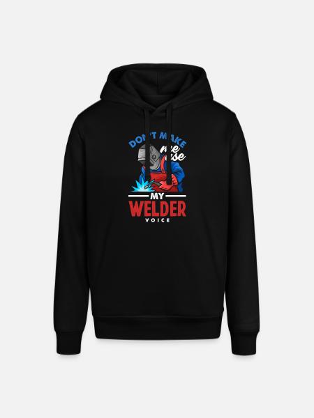 Funny Welder Gift - Stanley/Stella SOUNDER Unisex Hoodie - black