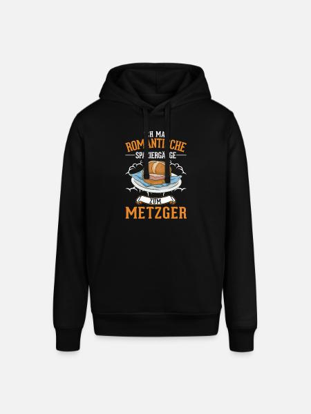 Leberkas Leberkäse Fleischkäse - Stanley/Stella Unisex Hoodie SOUNDER - Schwarz