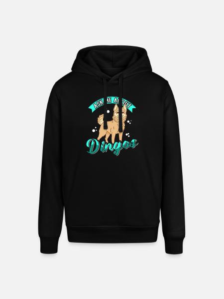 Dingo Australian Dingoes Dogs Gift - Stanley/Stella SOUNDER Unisex Hoodie - black