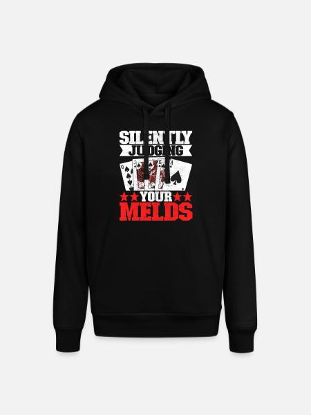 Binocular Pinochle - Stanley/Stella SOUNDER Unisex Hoodie - black