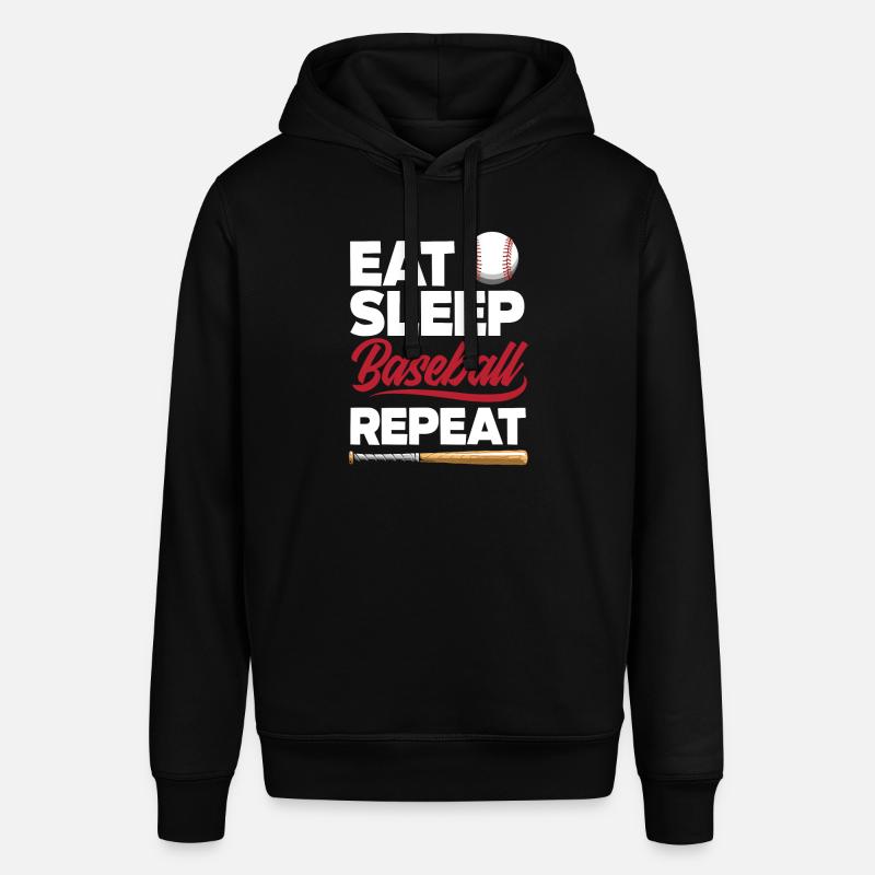 Drôle de baseball - Sweat à capuche SOUNDER Stanley/Stella Unisexe - noir