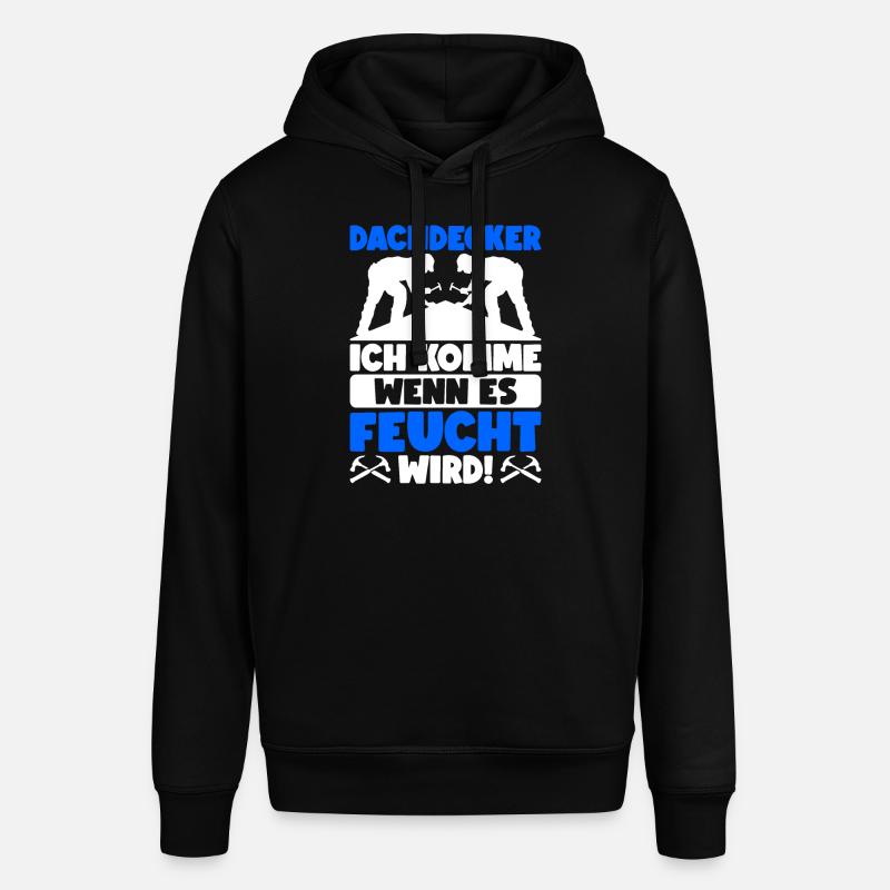 Dachdecker Dachdeckermeister Dachdecken - Stanley/Stella Unisex Hoodie SOUNDER - Schwarz