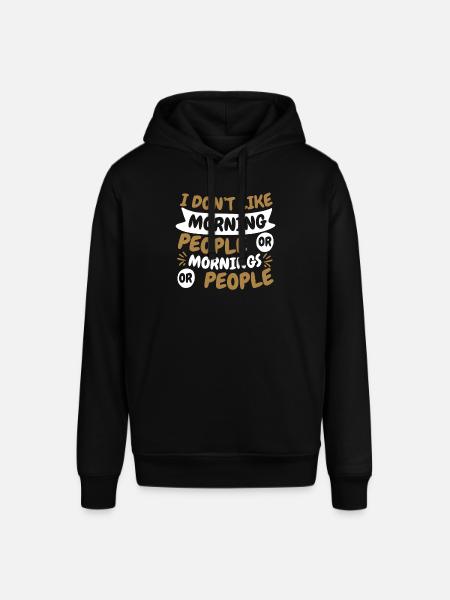 Black Humor Funny - Stanley/Stella SOUNDER Unisex Hoodie - black