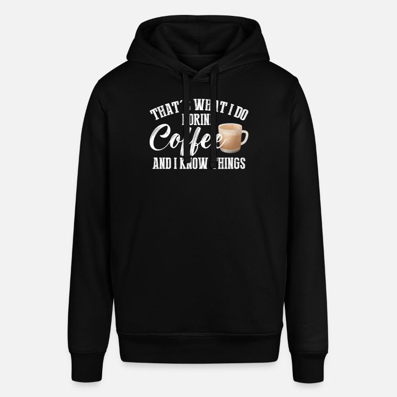C’est ce que je fais - Sweat à capuche SOUNDER Stanley/Stella Unisexe - noir