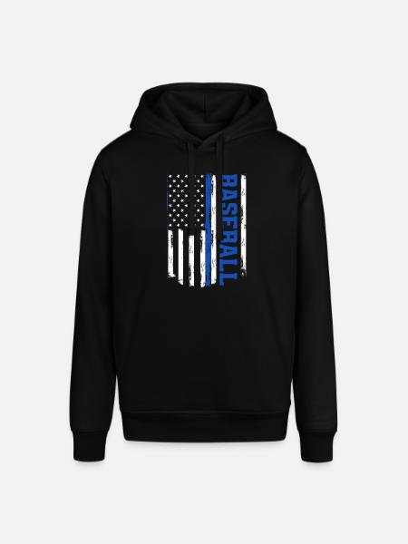 Funny Baseball - Stanley/Stella SOUNDER Unisex Hoodie - black