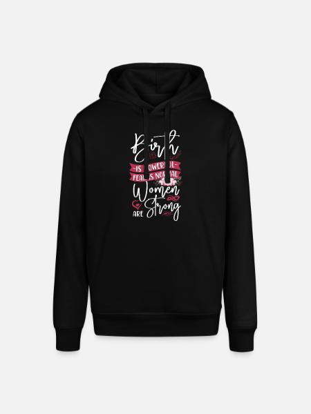 LD Labour And Delivery Nurse - Stanley/Stella SOUNDER Unisex Hoodie - black