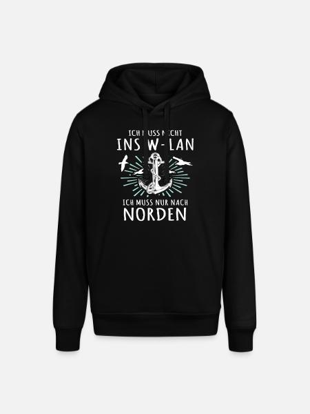 Norden Sprüche - Stanley/Stella Unisex Hoodie SOUNDER - Schwarz