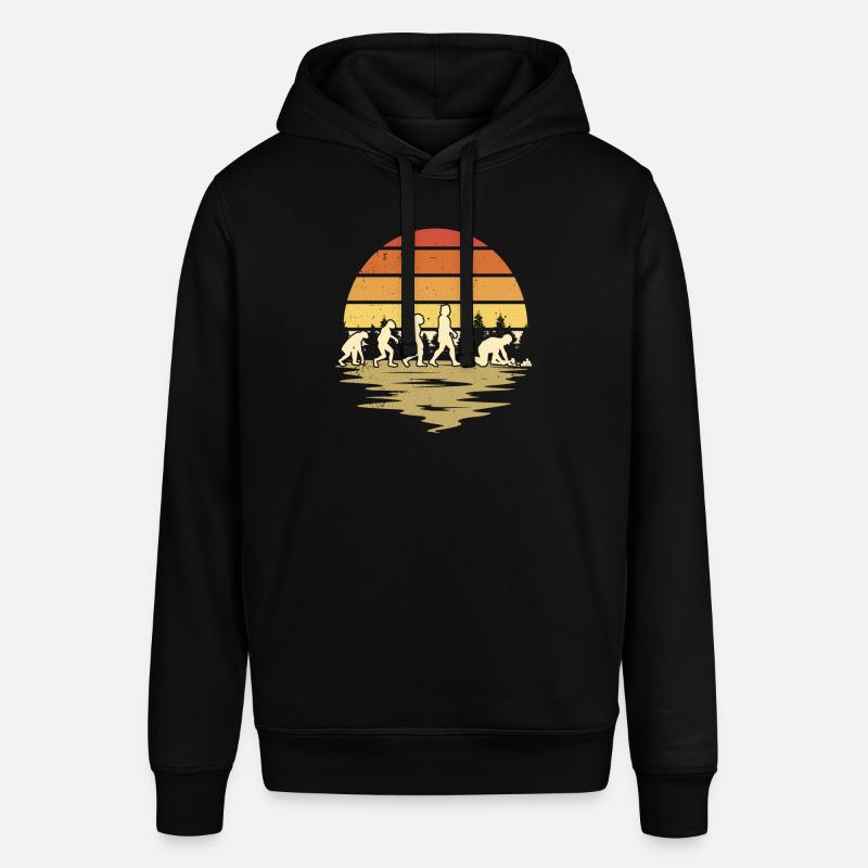 Pflasterer Evolution Steinsetzer Pflastersetzer - Stanley/Stella Unisex Hoodie SOUNDER - Schwarz