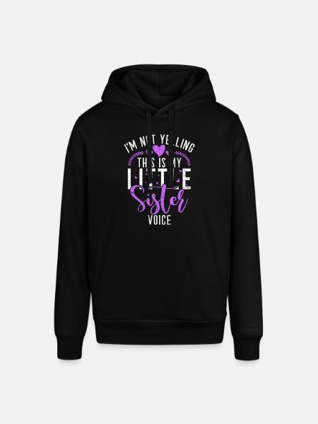 Cadeaux Petite Soeur - Sweat à capuche SOUNDER Stanley/Stella Unisexe - noir