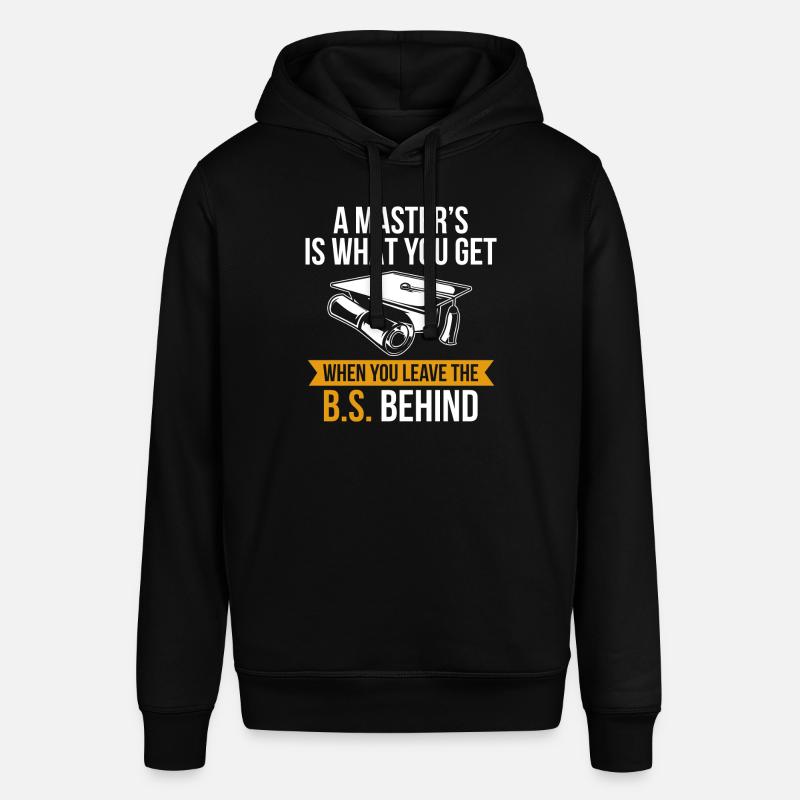 Master's Degree Studium Master Abschluss - Stanley/Stella Unisex Hoodie SOUNDER - Schwarz