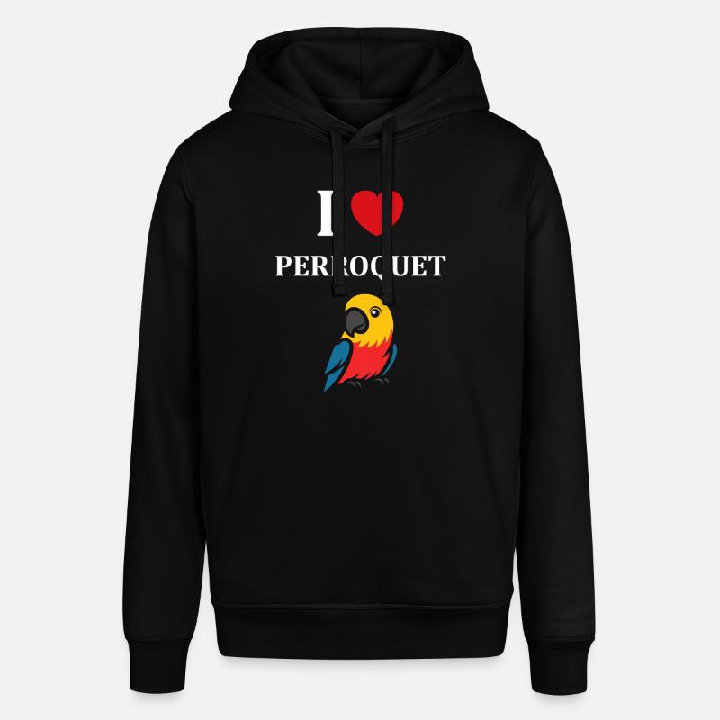 Humour petit perroquet - Sweat à capuche SOUNDER Stanley/Stella Unisexe - noir