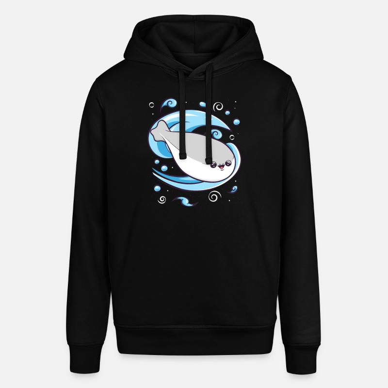 Sacabambaspis Poisson Meme Eau - Sweat à capuche SOUNDER Stanley/Stella Unisexe - noir