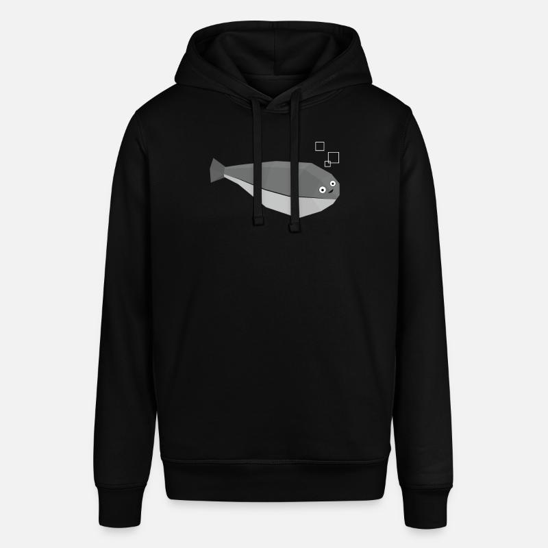 Sacabambaspis Poisson Meme Polygone - Sweat à capuche SOUNDER Stanley/Stella Unisexe - noir