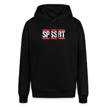 Spessart - Stanley/Stella Unisex Hoodie SOUNDER - Schwarz - Vorne - Alina (178cm) & Michal (187cm)