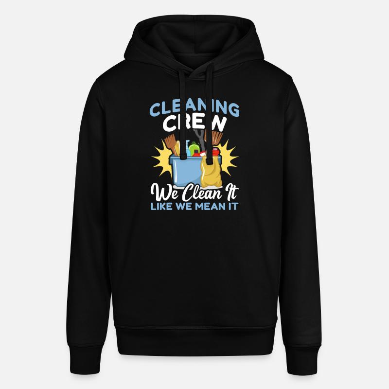 Équipe de nettoyage - Sweat à capuche SOUNDER Stanley/Stella Unisexe - noir