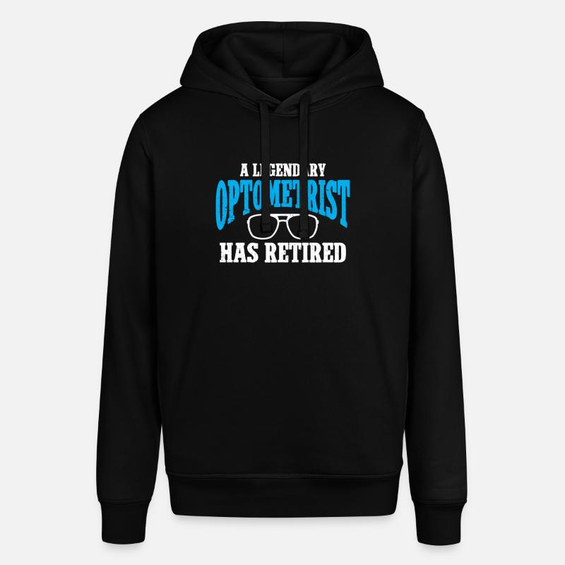 Optométriste Optométriste Optométrie - Sweat à capuche SOUNDER Stanley/Stella Unisexe - noir