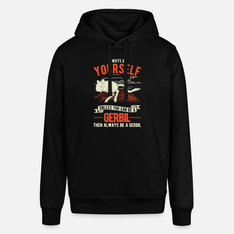 Gerbille Cadeau Gerbille Gerbille - Sweat à capuche SOUNDER Stanley/Stella Unisexe - noir