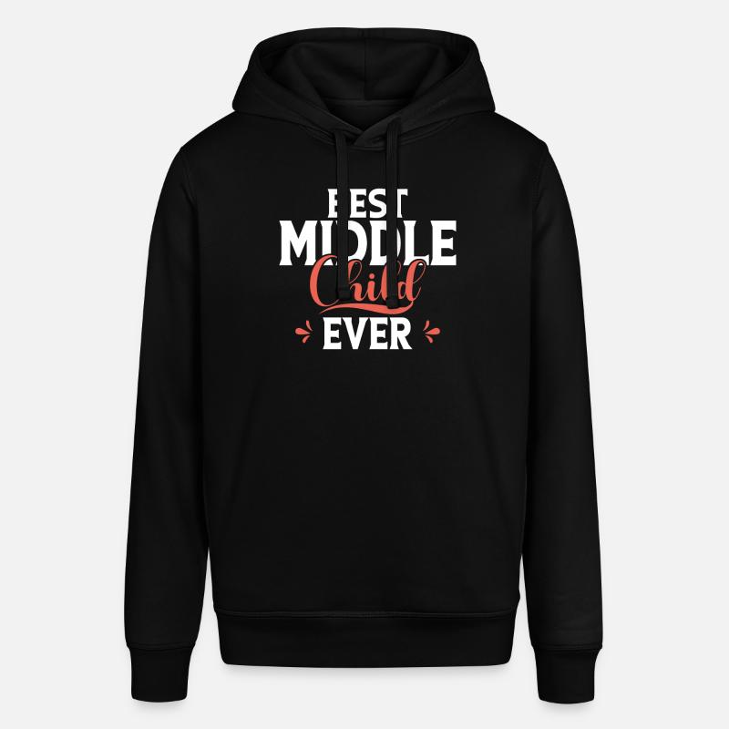 Cadeaux d’enfant du milieu - Sweat à capuche SOUNDER Stanley/Stella Unisexe - noir