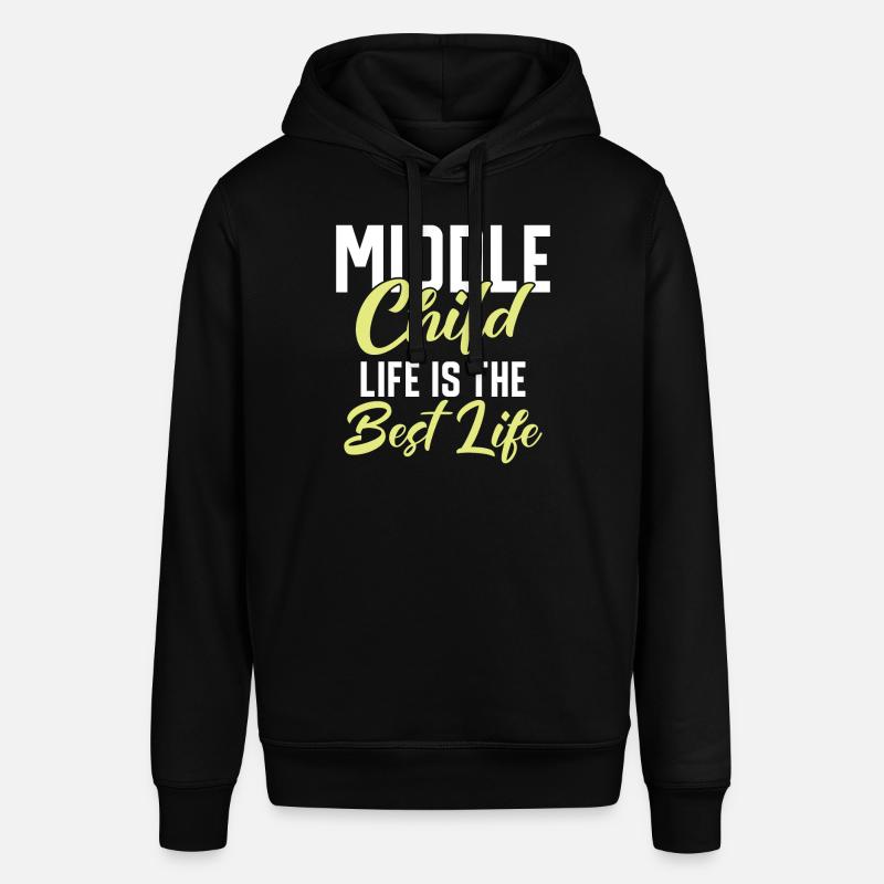 Cadeaux d’enfant du milieu - Sweat à capuche SOUNDER Stanley/Stella Unisexe - noir