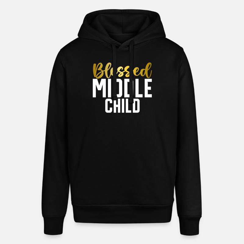 Cadeaux d’enfant du milieu - Sweat à capuche SOUNDER Stanley/Stella Unisexe - noir