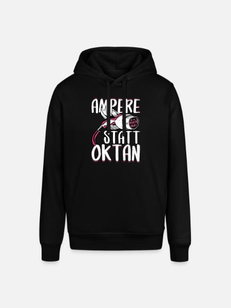 Ampere Statt Oktan - Stanley/Stella Unisex Hoodie SOUNDER - Schwarz