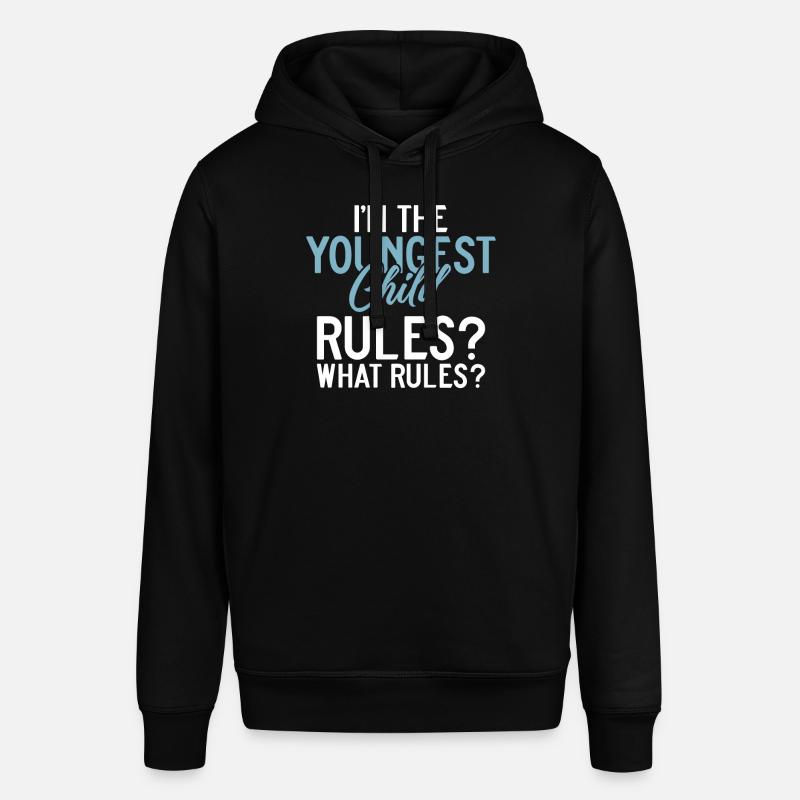 Cadeau enfant le plus jeune - Sweat à capuche SOUNDER Stanley/Stella Unisexe - noir