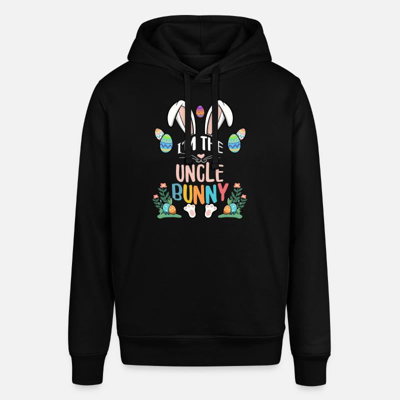 Je suis l’oncle lapin - Sweat à capuche SOUNDER Stanley/Stella Unisexe - noir