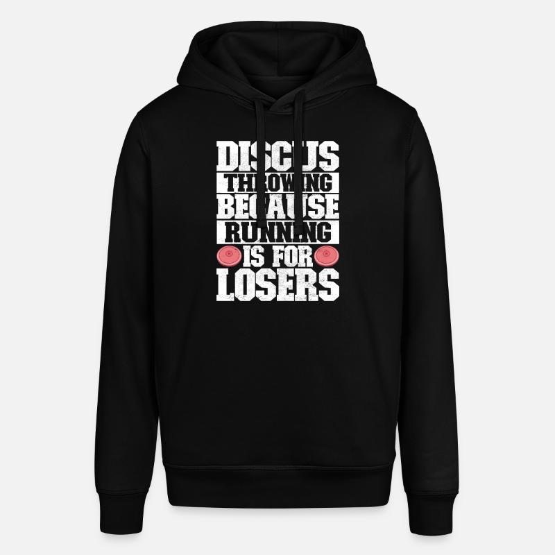 Diskuswerfer Diskuswerfen - Stanley/Stella Unisex Hoodie SOUNDER - Schwarz