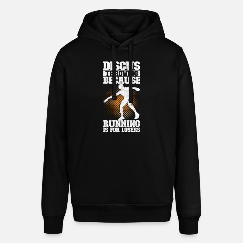 Diskuswerfer Diskuswerfen - Stanley/Stella Unisex Hoodie SOUNDER - Schwarz