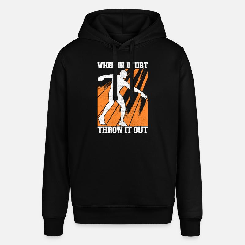 Diskuswerfer Diskuswerfen - Stanley/Stella Unisex Hoodie SOUNDER - Schwarz