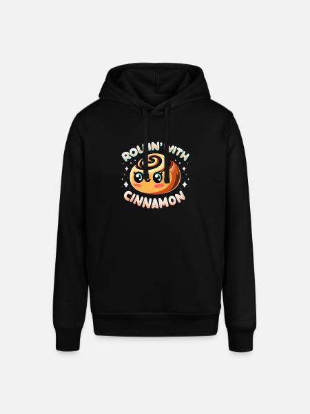 Cinnamon Roll Baker - Stanley/Stella SOUNDER Unisex Hoodie - black