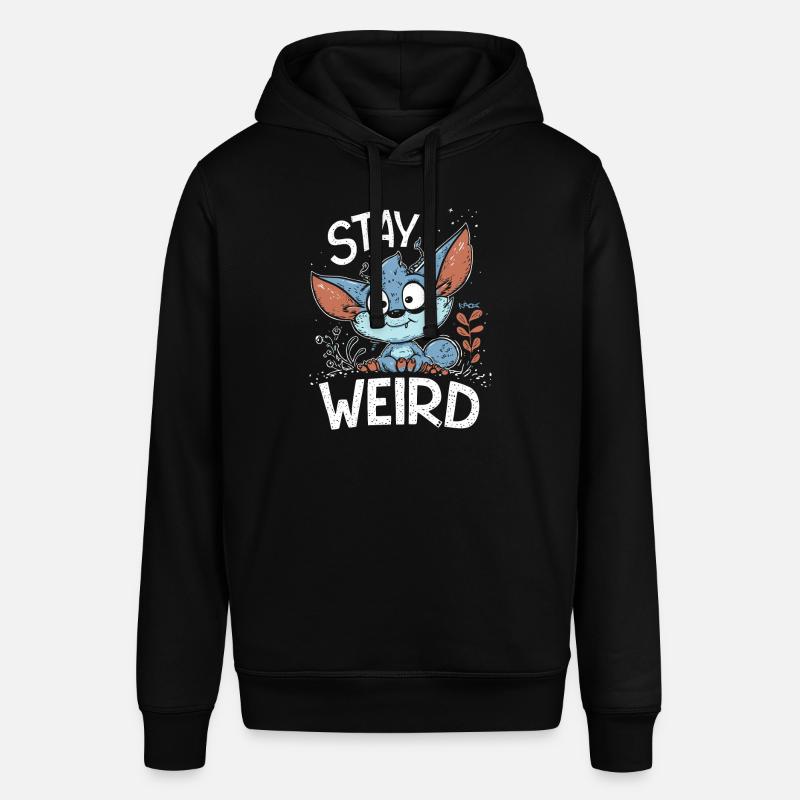Petit lutin mignon : restez bizarre - Sweat à capuche SOUNDER Stanley/Stella Unisexe - noir