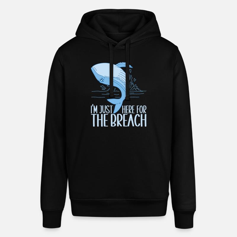 Baleines Baleine - Sweat à capuche SOUNDER Stanley/Stella Unisexe - noir