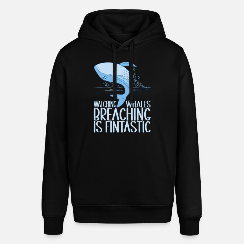 Baleines Baleine - Sweat à capuche SOUNDER Stanley/Stella Unisexe - noir