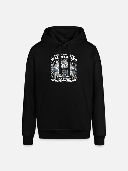 Astrophotography Astronomy Space Camera - Stanley/Stella SOUNDER Unisex Hoodie - black