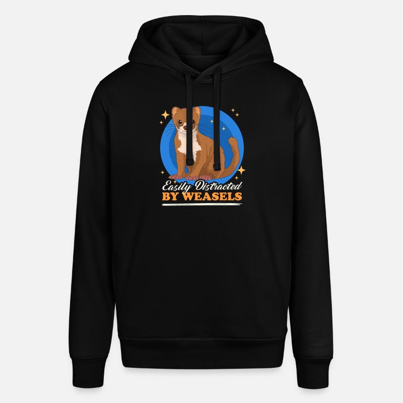 Weasel Dwarf Weasel Hermännchen Gift - Stanley/Stella SOUNDER Unisex Hoodie - black