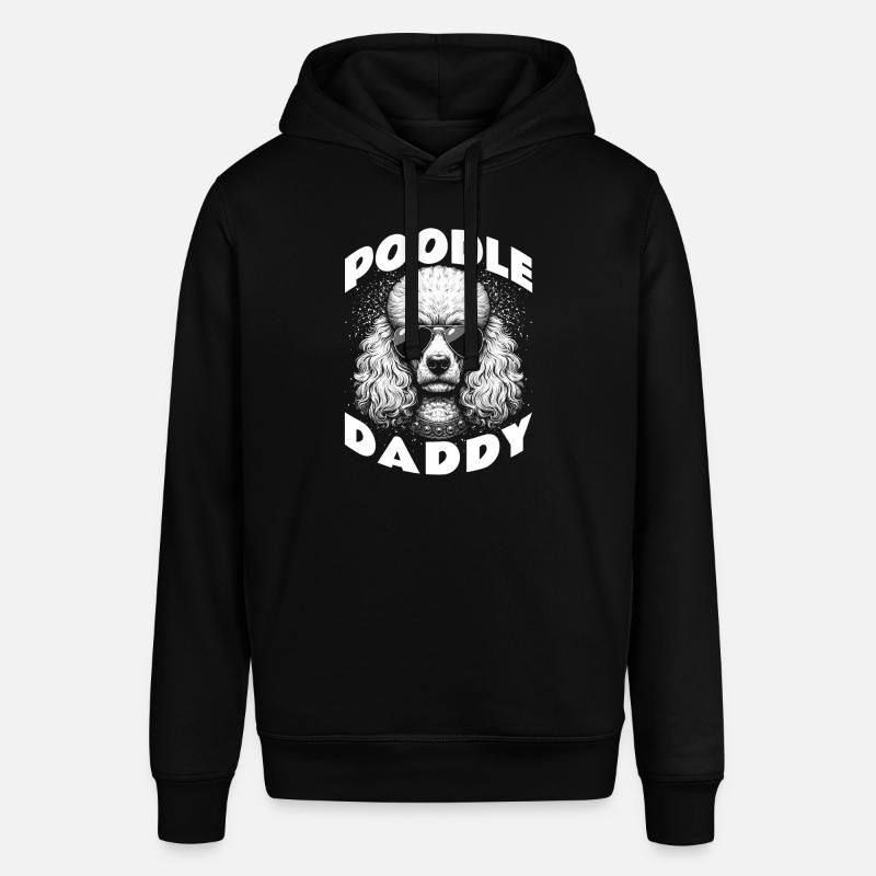 Caniche Papa - Sweat à capuche SOUNDER Stanley/Stella Unisexe - noir