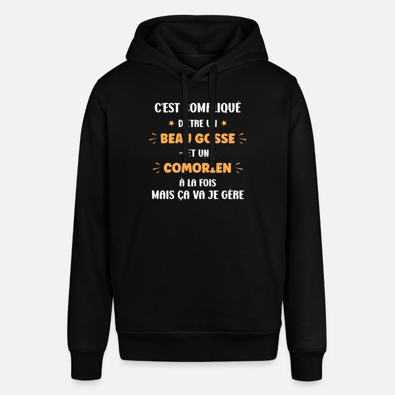 comorien - Sweat à capuche SOUNDER Stanley/Stella Unisexe - noir