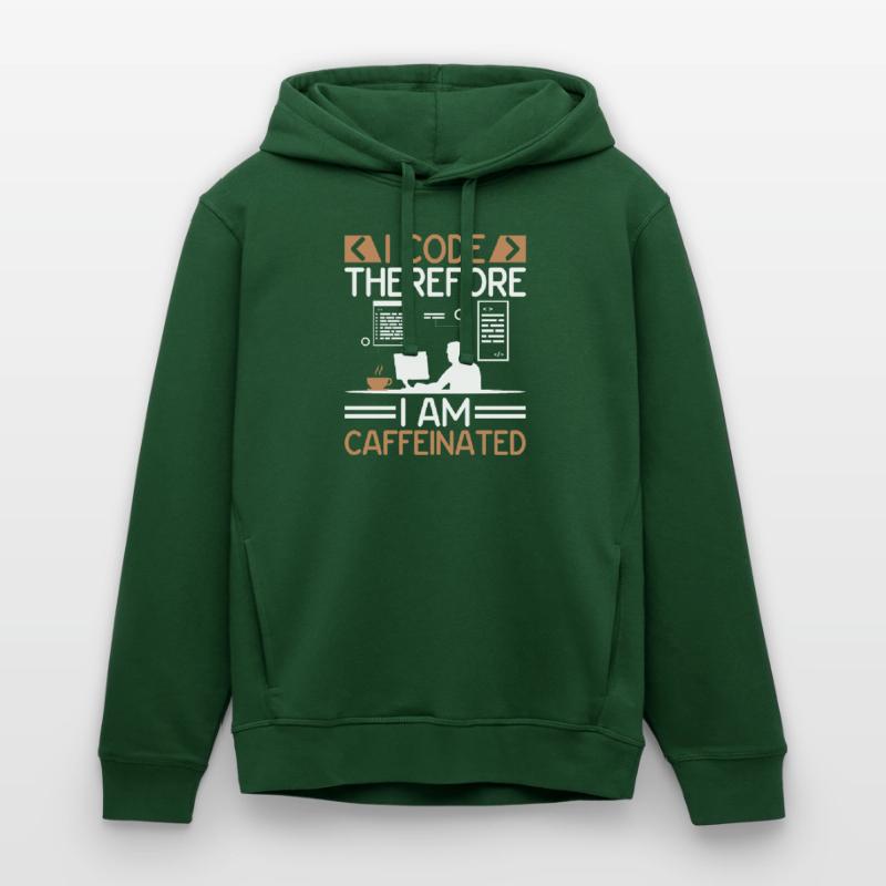 Kaffee-Codierung Programmierer Programmierer Entwickler Nerd Coff Stanley/Stella Unisex Hoodie SOUNDER