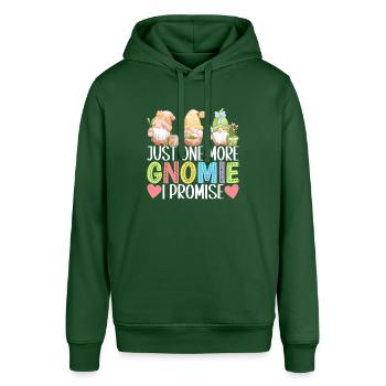 Garden Gnomes Gardening - Stanley/Stella SOUNDER Unisex Hoodie - bottle green - Front - Alina (178cm) & Michal (187cm)