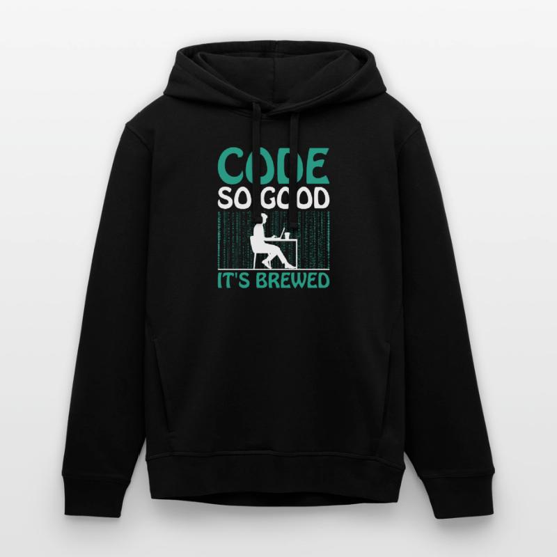 Kaffee-Codierung Programmierer Programmierer Entwickler Nerd Coff Stanley/Stella Unisex Hoodie SOUNDER