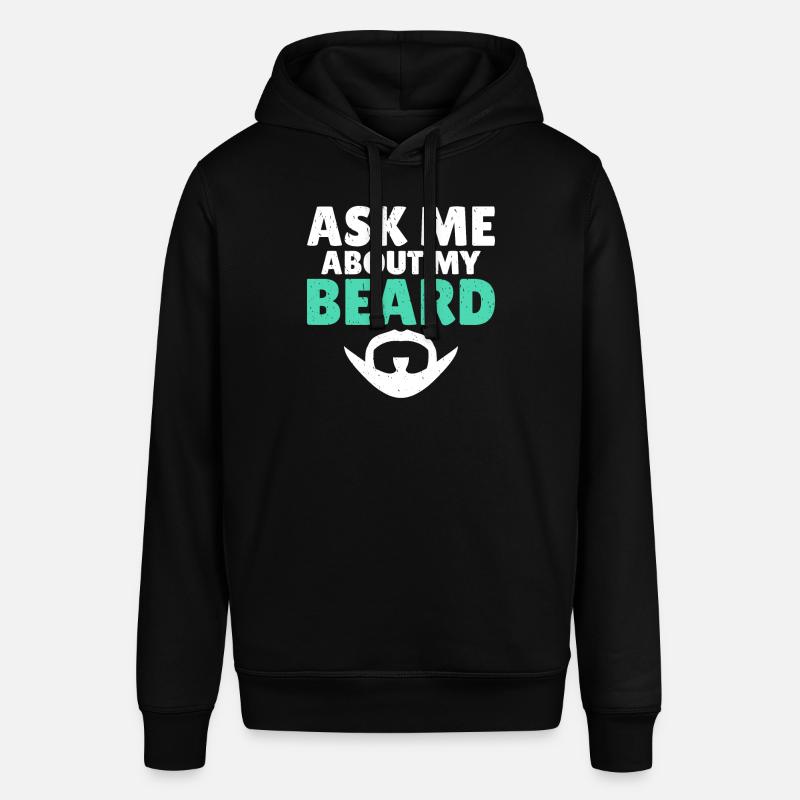 Giftidea Beard Men - Stanley/Stella Unisex Hoodie SOUNDER - Schwarz