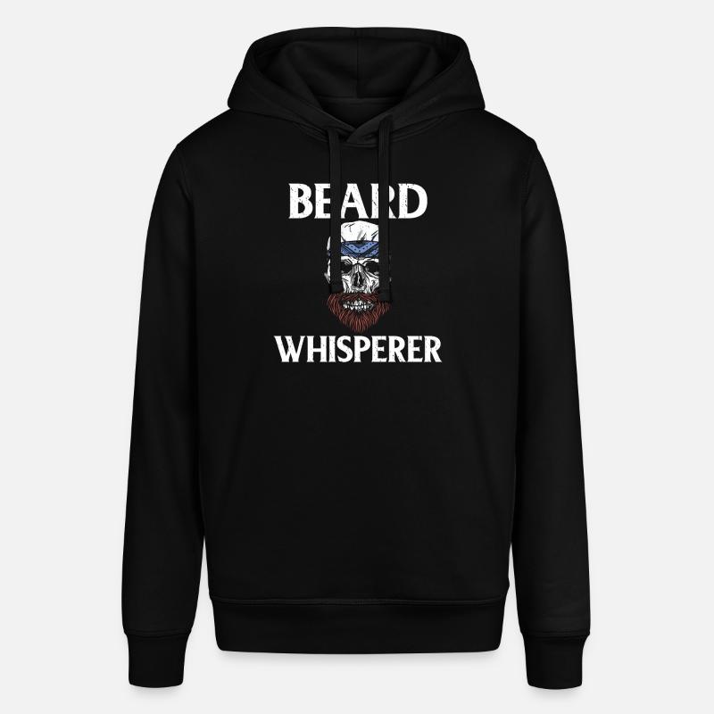 Giftidea Beard Men - Stanley/Stella SOUNDER Unisex Hoodie - black