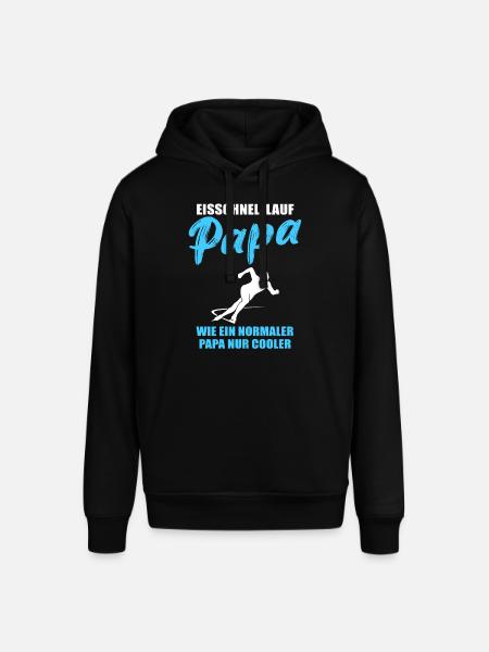Speed Skating Dad Cool Gift - Stanley/Stella SOUNDER Unisex Hoodie - black